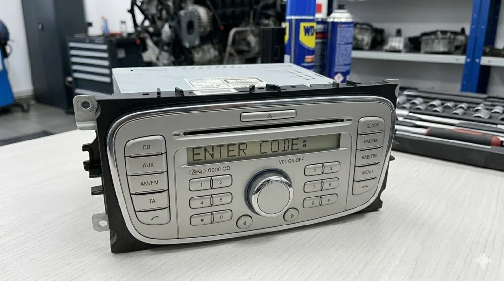 Radio 6000 CD Ford Asking for Radio Unlock Code - Radiocodegenerator.com